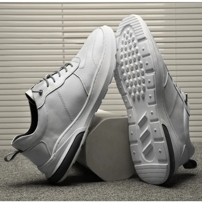 Men Pro Genuine Leather Sneakers