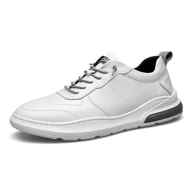 Men Pro Genuine Leather Sneakers
