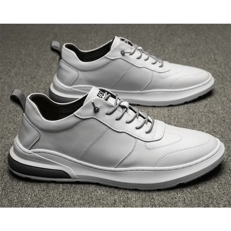 Men Pro Genuine Leather Sneakers