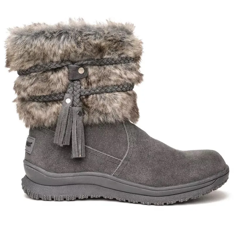 'Minnetonka' Women's Everett Boot - Charcoal