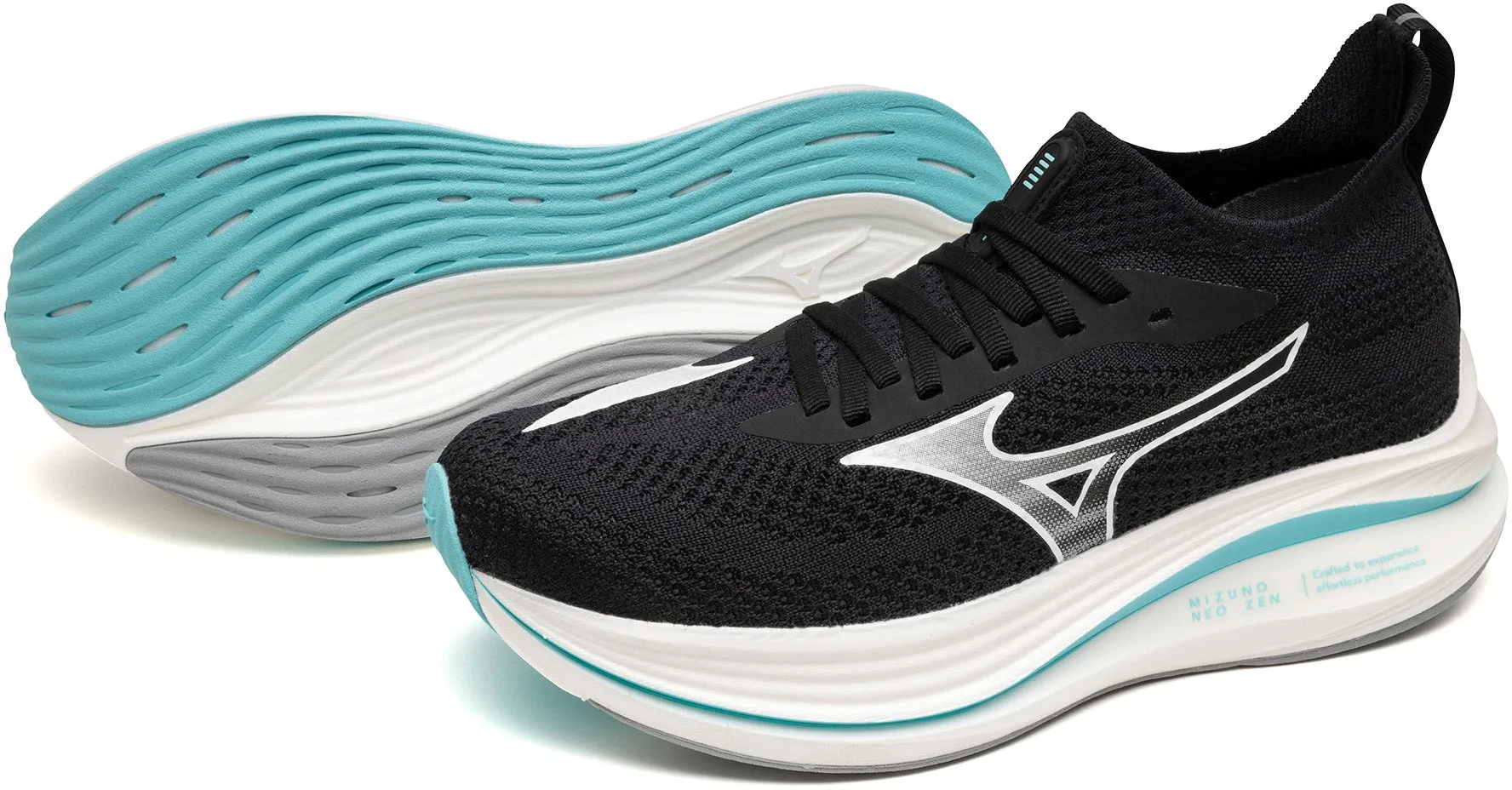 Mizuno Neo Zen Womens Running Shoes - Black