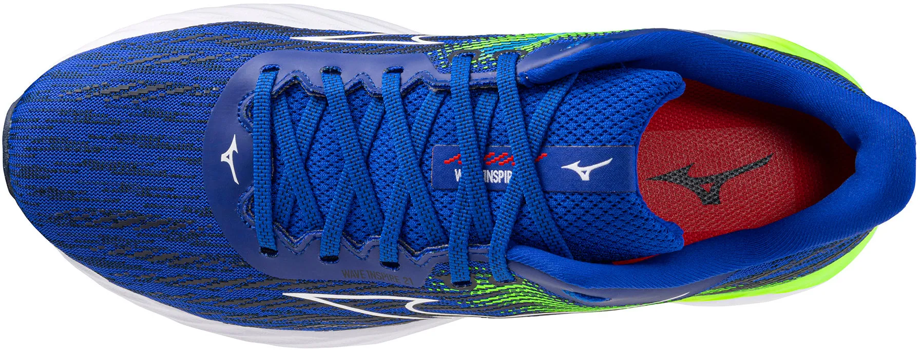 Mizuno Wave Inspire 21 Mens Running Shoes Blue