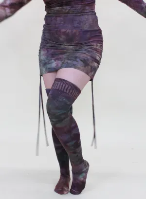 'Nebula' Thigh High Socks