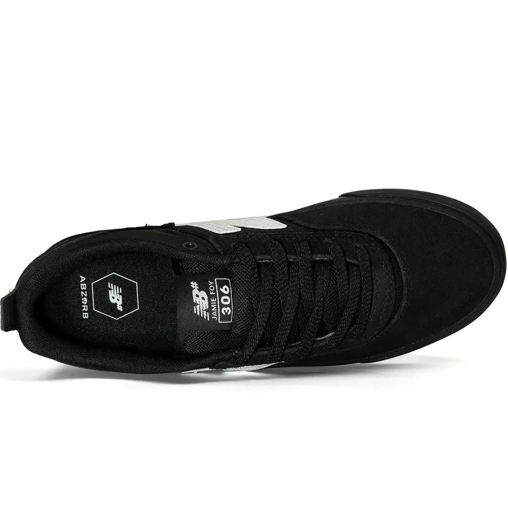 New Balance Numeric 306 Jamie Foy - Black w/ White