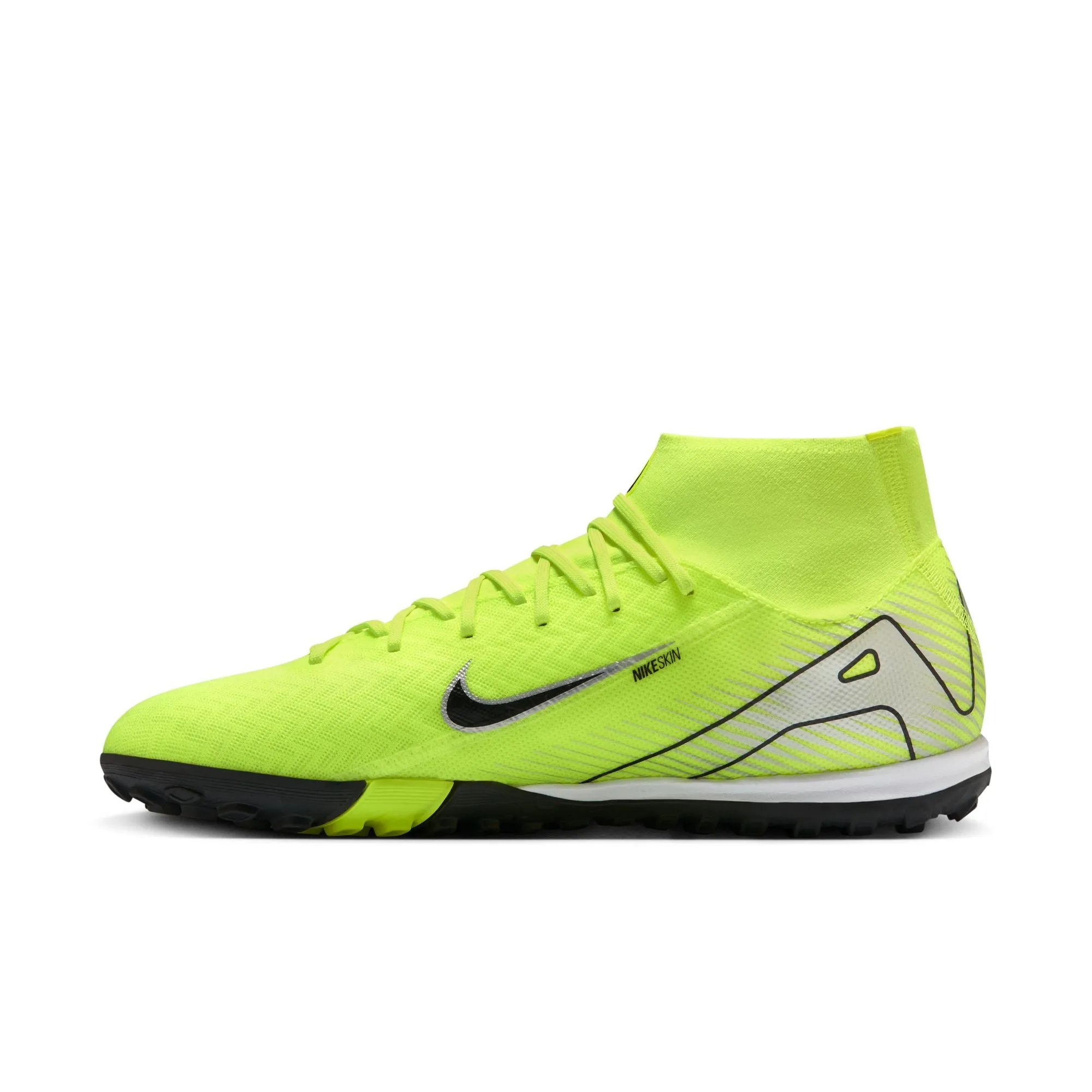 Nike Air Zoom Mercurial Superfly 10 Academy TF  - Volt/Black