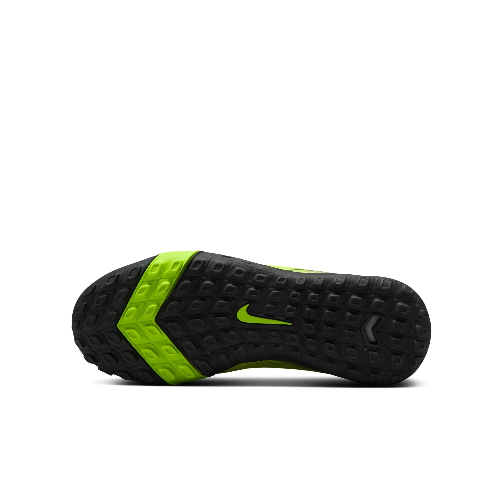 Nike Junior Zoom Mercurial Vapor 10 Academy TF Soccer Cleats - Volt/Black