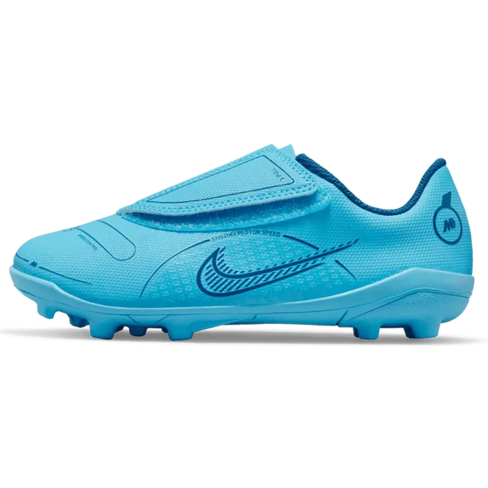 Nike Kids Mercurial Vapor 14 Club FG-MG - Chlorine Blue-Laser Orange