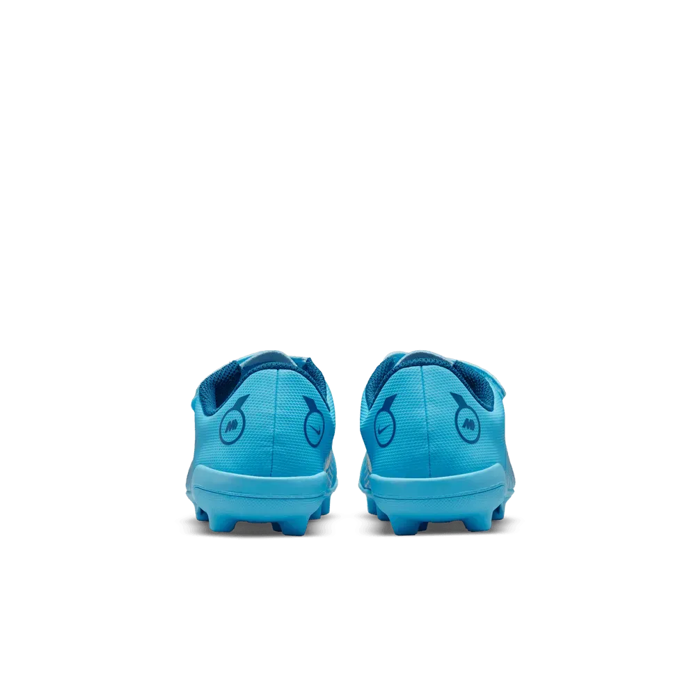 Nike Kids Mercurial Vapor 14 Club FG-MG - Chlorine Blue-Laser Orange