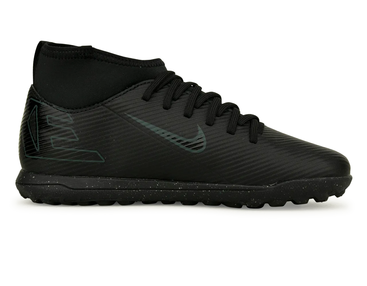 Nike Kids Zoom Mercurial Superfly 10 Club TF Black/Deep Jungle