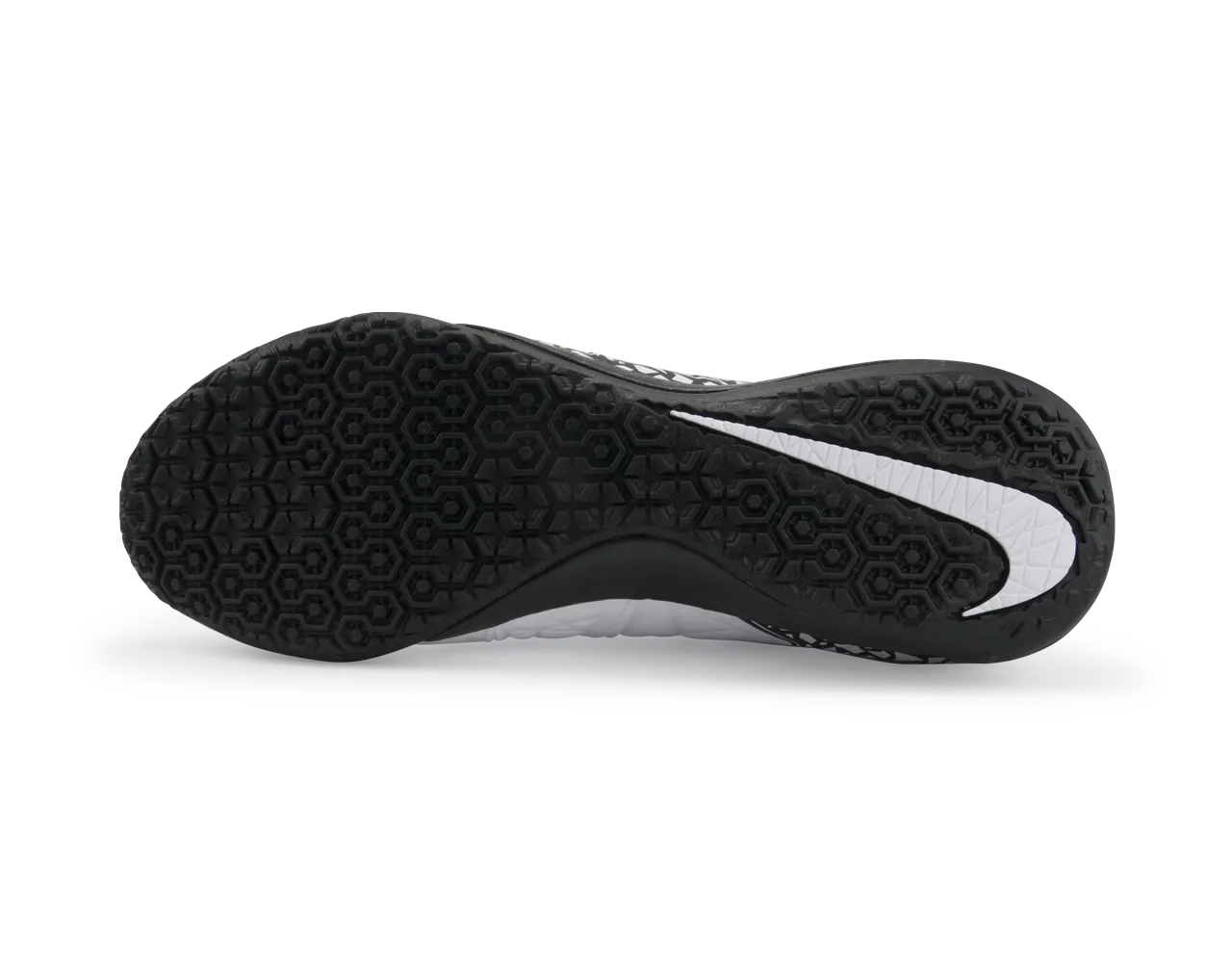 Nike Men's HypervenomX Proximo Indoor Soccer Shoes White/Black/Blanc/Noir