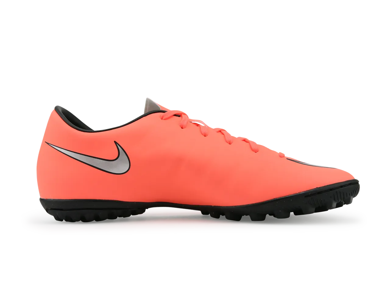 Nike Men's Mercurial Victory V Turf Soccer Shoes Bright Mango/Metallic Slivr/Hyper Turqoise