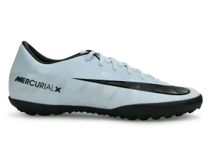 Nike Men's Mercurial Victory VI CR7 Turf Soccer Shoes Blue Tint/Black/White
