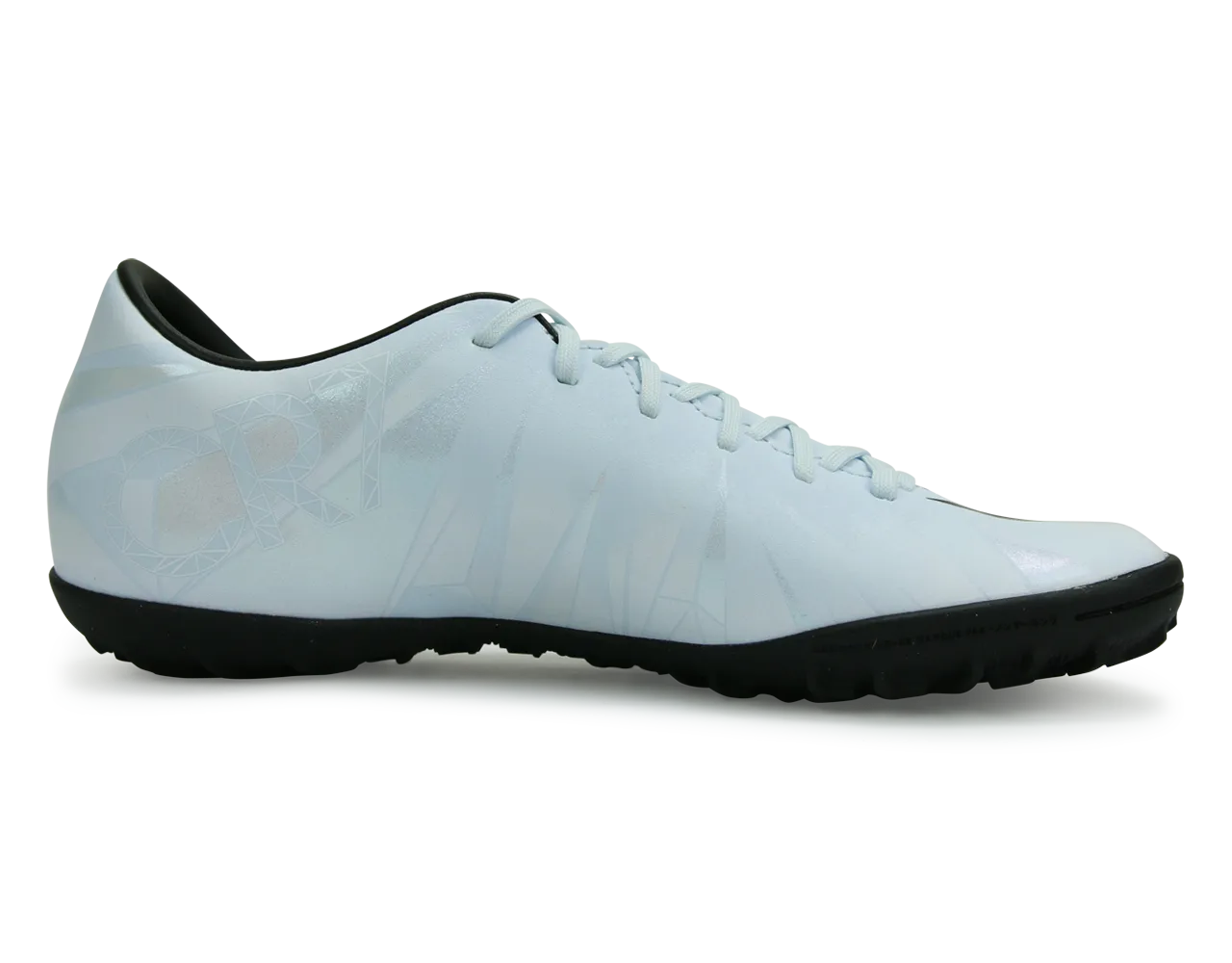Nike Men's Mercurial Victory VI CR7 Turf Soccer Shoes Blue Tint/Black/White