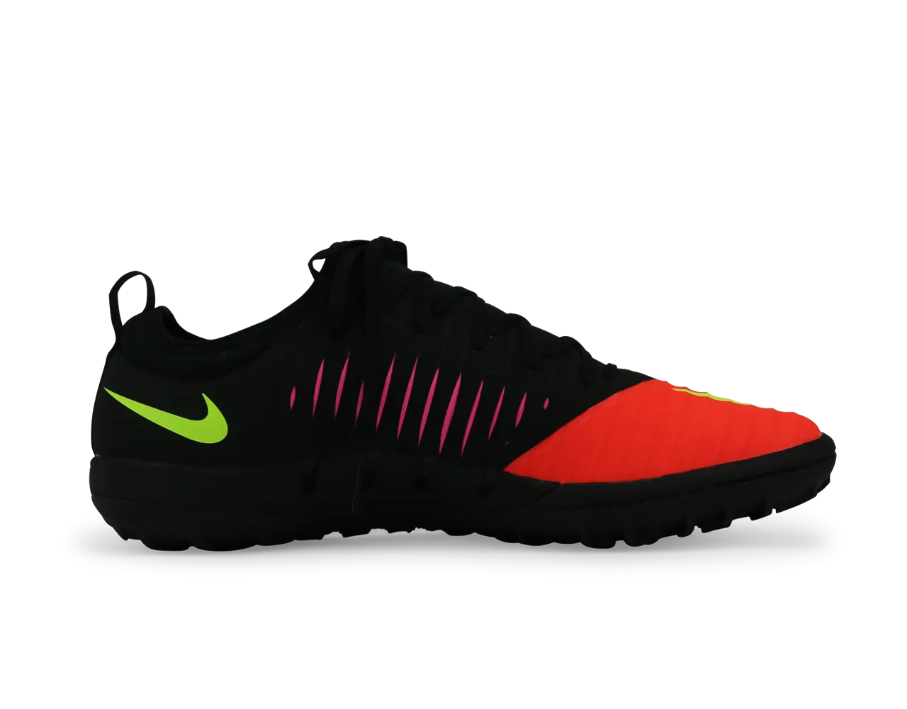 Nike Men's MercurialX Finale II Turf Soccer Shoes Total Crimson/Volt/Pink
