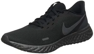 Nike Men's Revolution 5 Running Shoe, Black/Anthracite, 10.5 Regular US