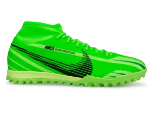 Nike Men's Zoom Mercurial Superfly 9 Academy MDS TF Green Strike/Black