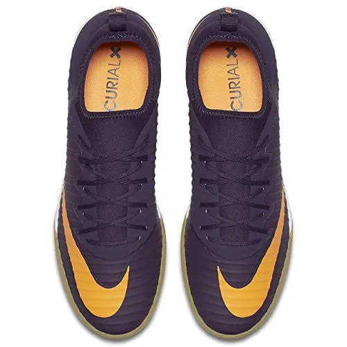 Nike MERCURIALX FINALE II IC mens soccer-shoes 831974-589_11.5 - PURPLE DYNASTY/BRIGHT CITRUS