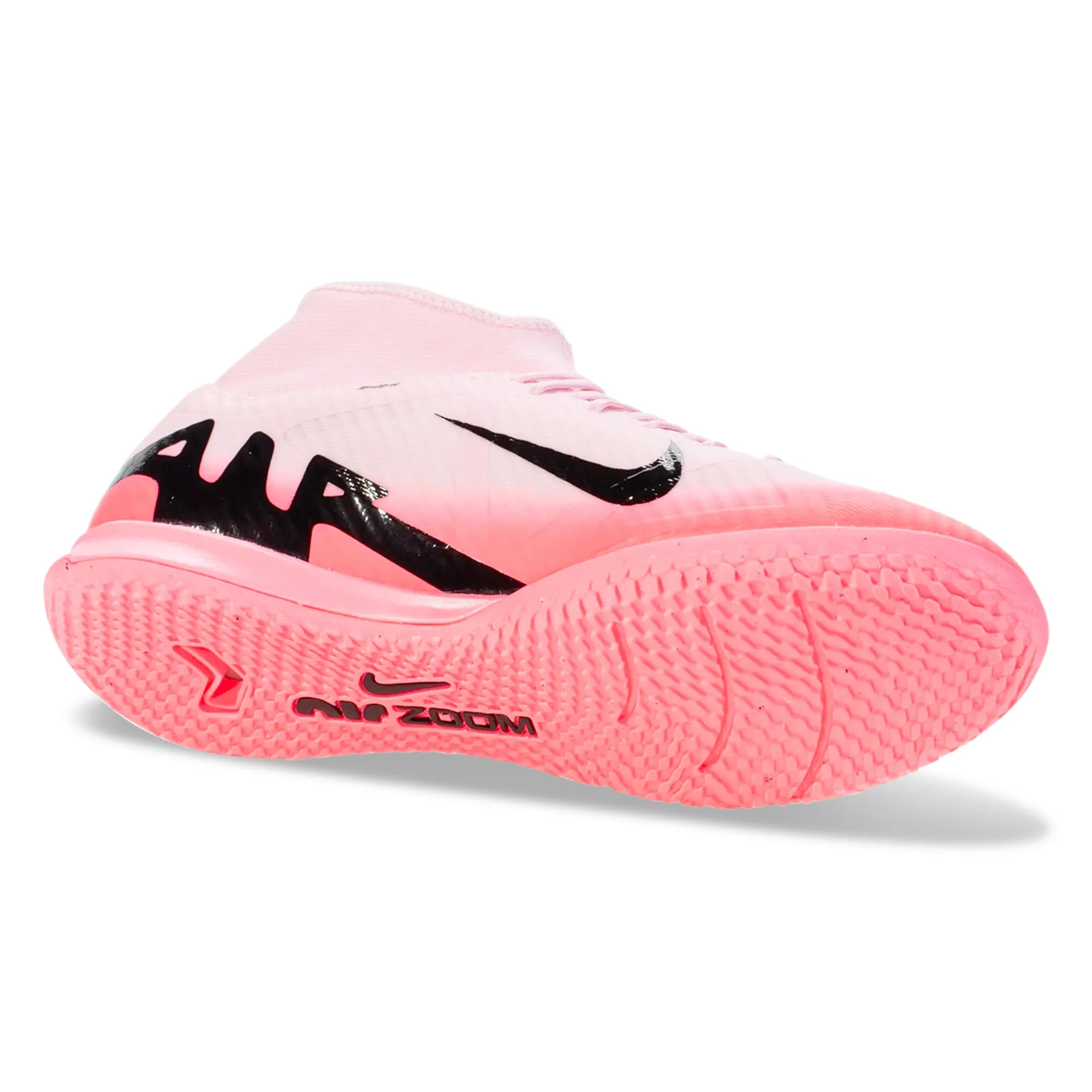 Nike Zoom Superfly 9 Academy Indoor Soccer Shoes (Pink Foam/Black)