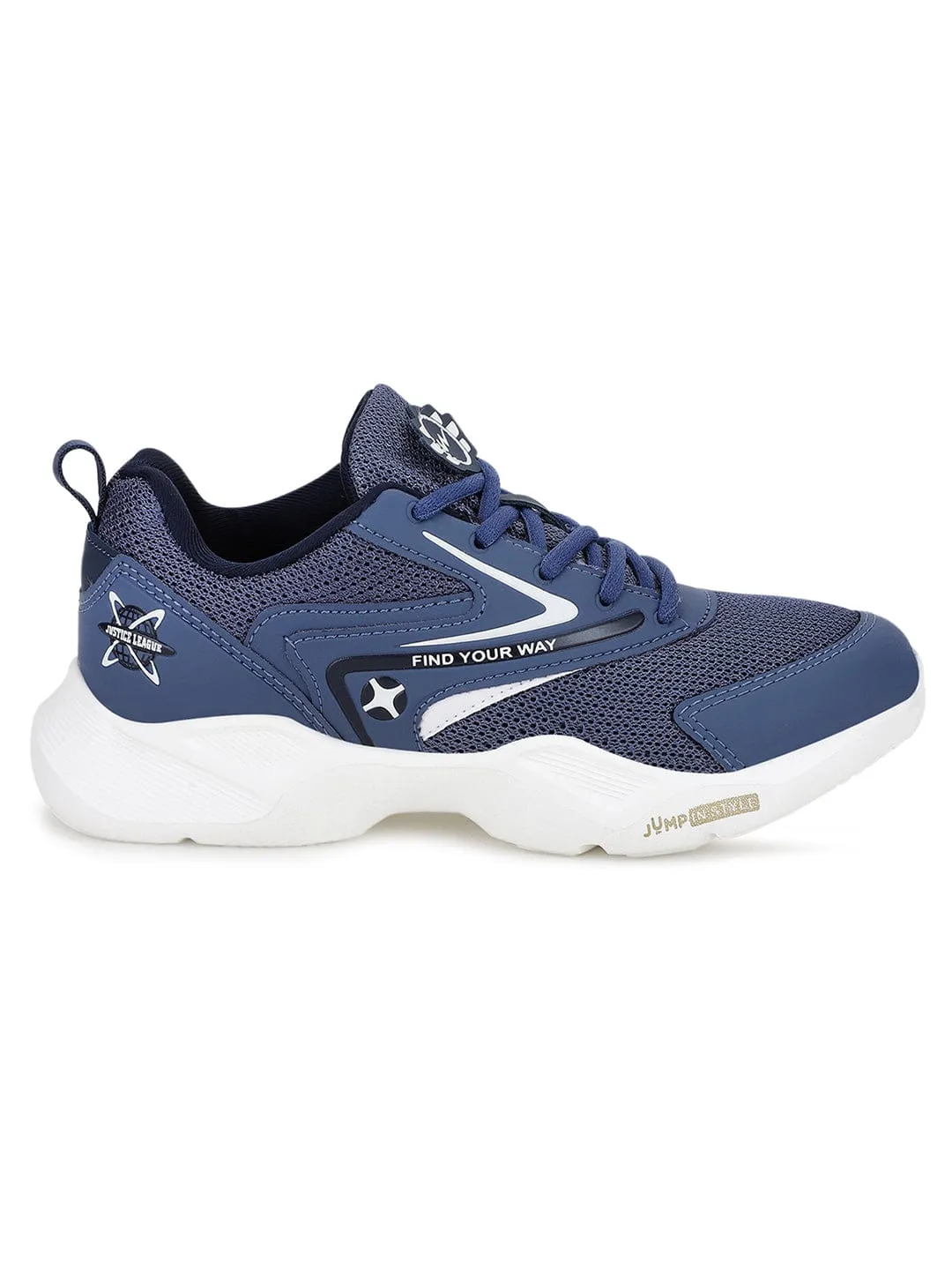 NINZA JR Blue Kid's Running Shoes
