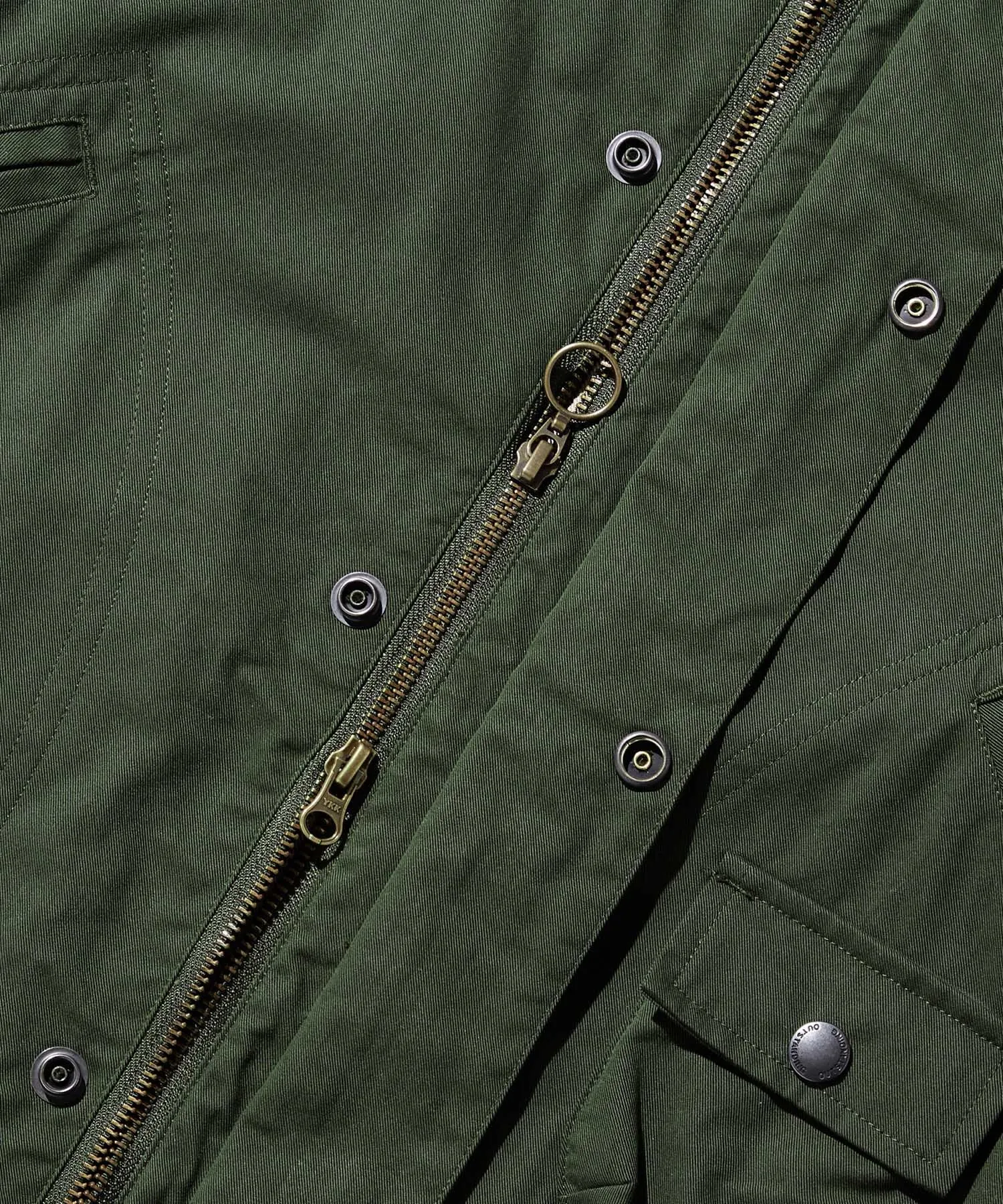 Outstanding & Co. Corduroy Collar Hunting Jacket - Olive