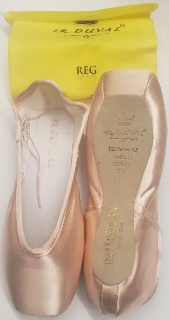 Peighton -- F.R. Duval Pointe Shoe -- German Satin