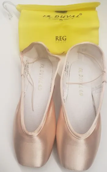 Peighton -- F.R. Duval Pointe Shoe -- German Satin