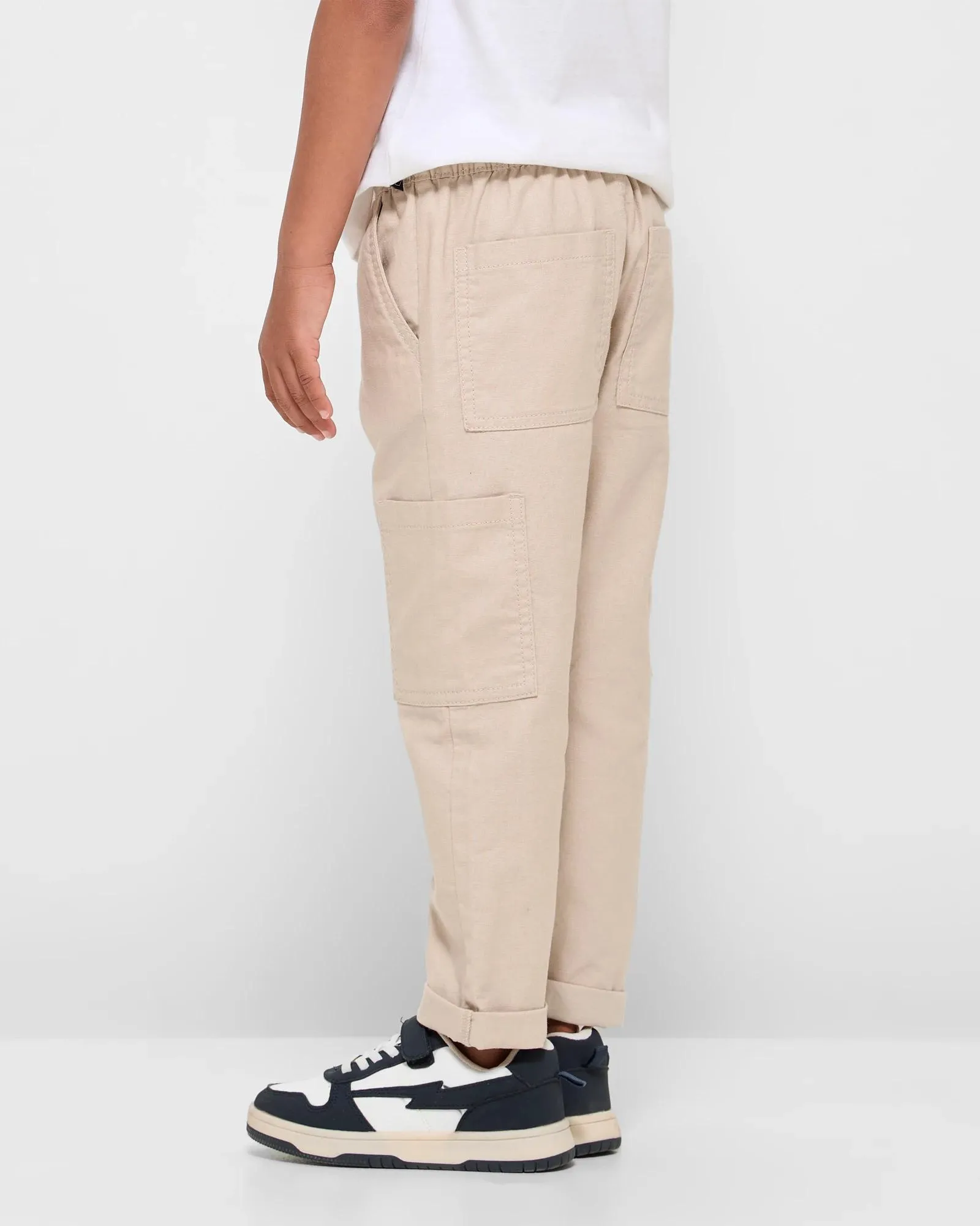 popular  Linen Blend Pants