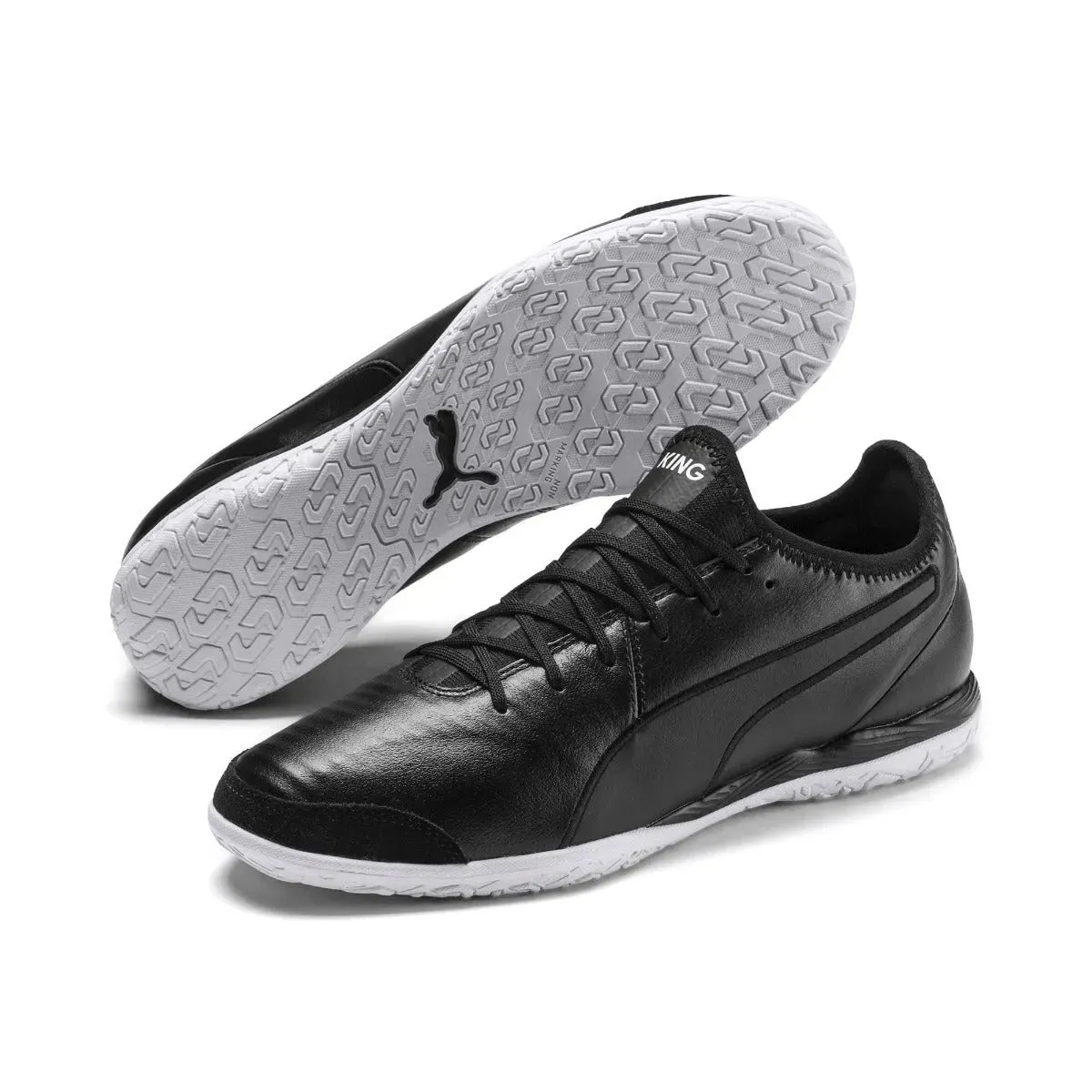 Puma King Pro TT - Black-White