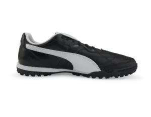 PUMA Men's Esito Classico Turf Soccer Shoes  Black/White/Bronze