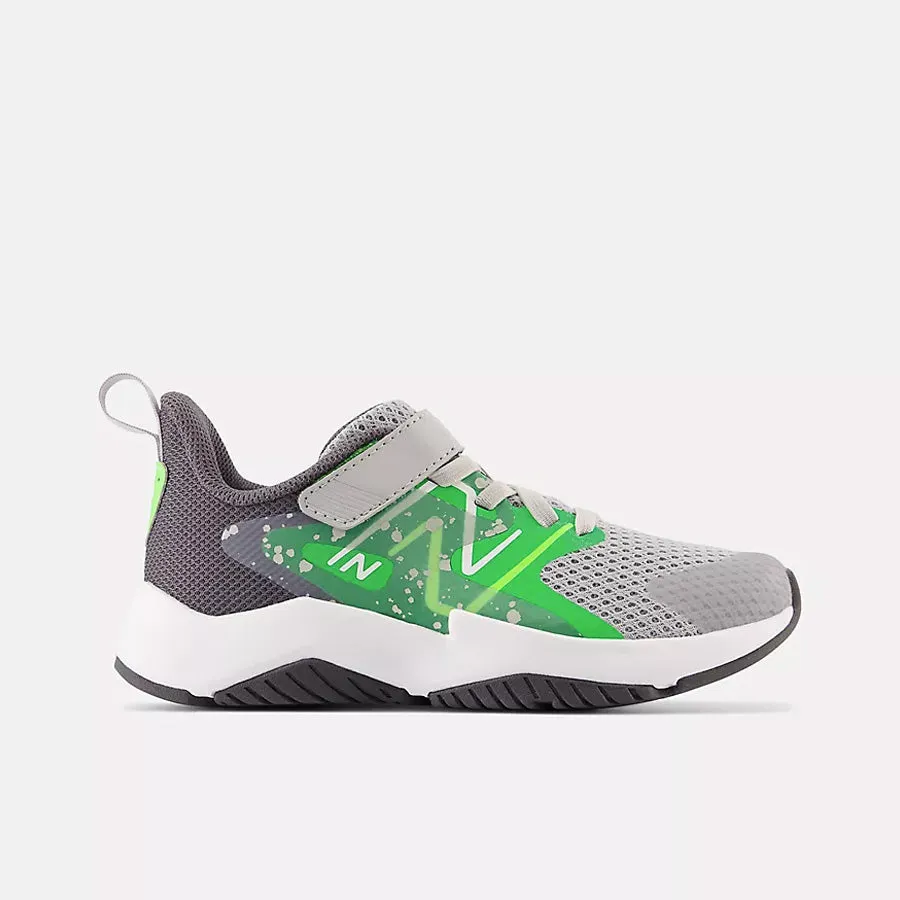 Rave Run v2 Bungee Lace with Top Strap (Rain Cloud)