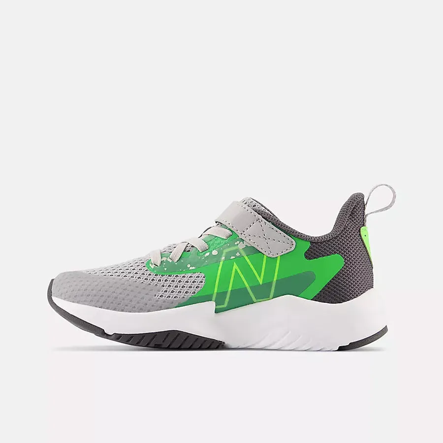 Rave Run v2 Bungee Lace with Top Strap (Rain Cloud)
