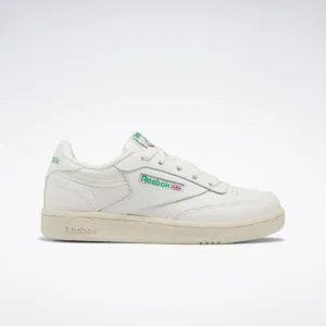 Reebok Footwear Kids Club C Shoes - Preschool CHALK/CHALK/GLEN GREEN