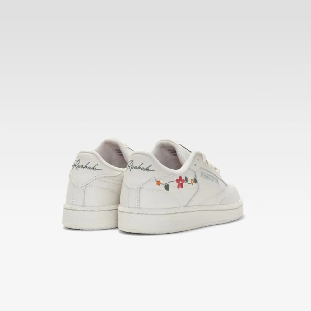 Reebok Footwear Women Club C 85 Shoes BONE/BONE/VINTAGE GREEN
