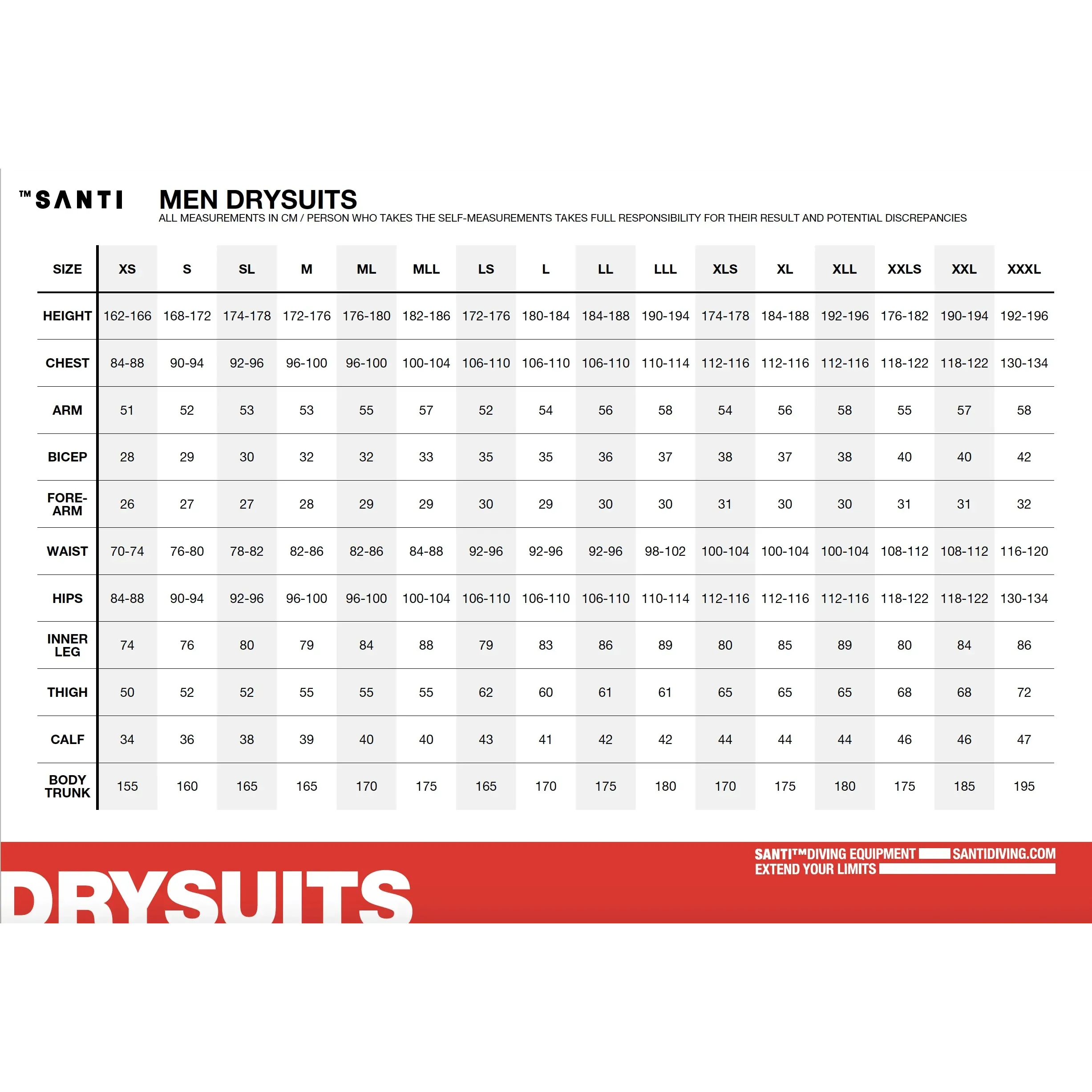 Santi E.Space Drysuit