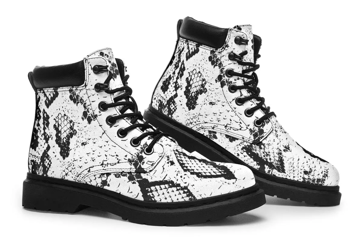 Snake Skin Classic Vibe Boots