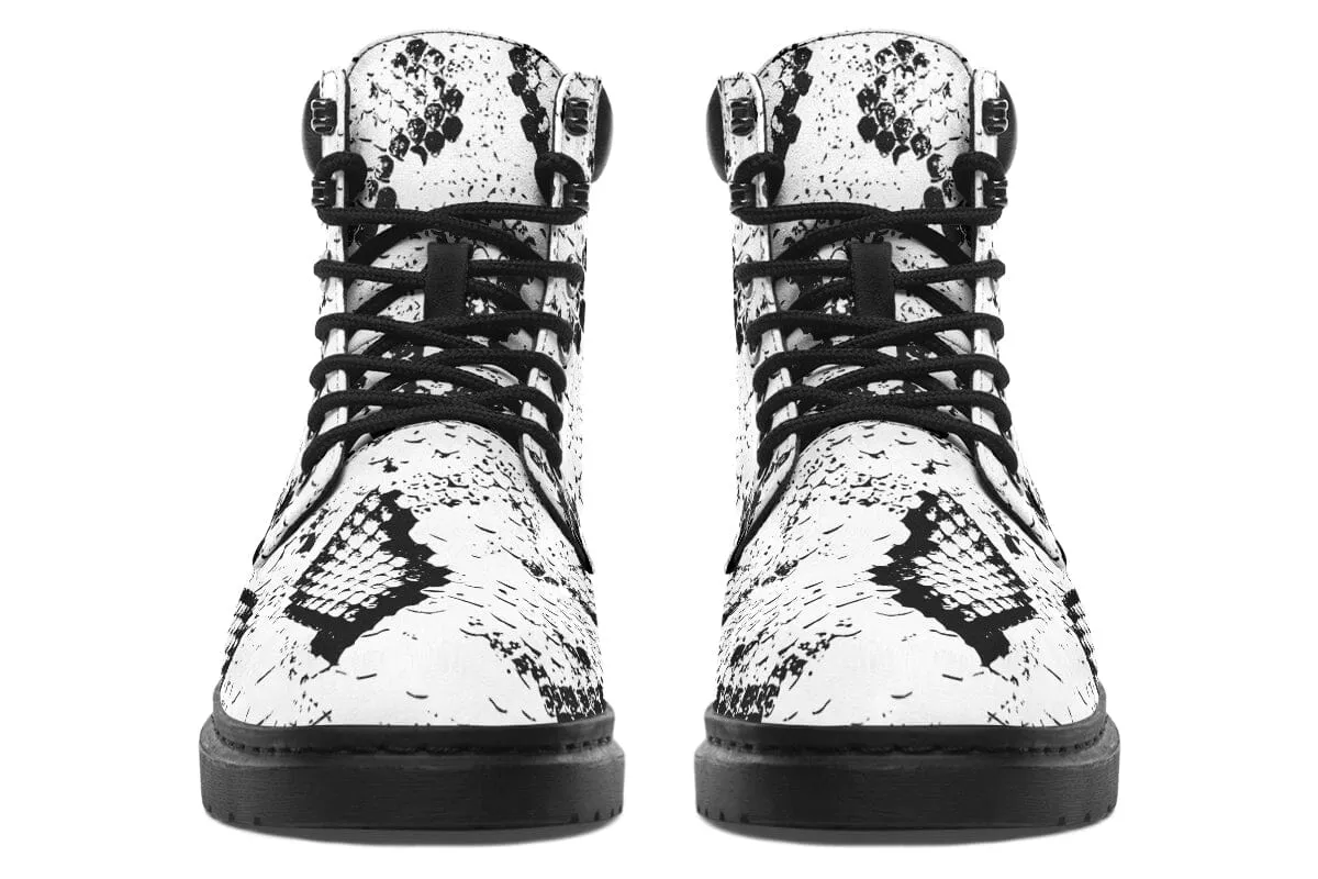 Snake Skin Classic Vibe Boots
