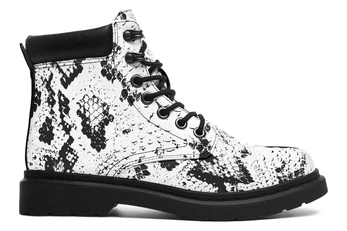 Snake Skin Classic Vibe Boots