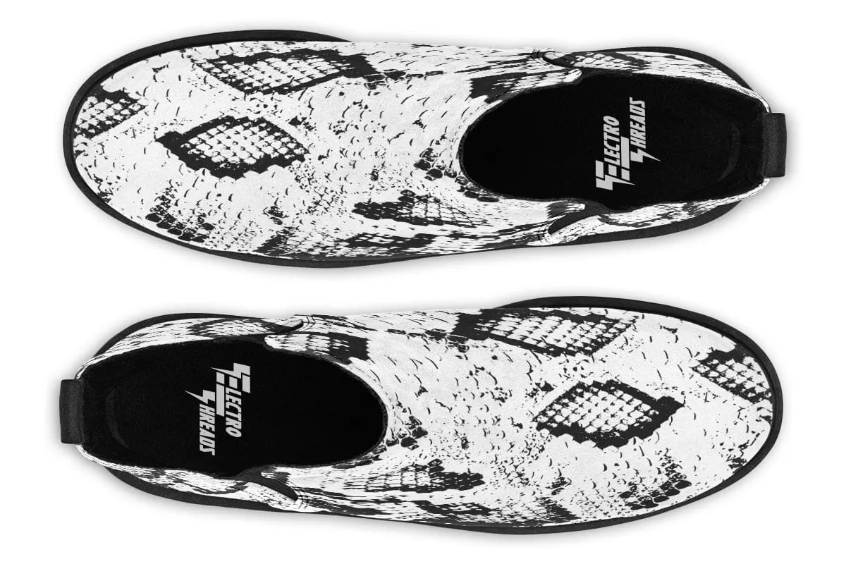 Snake Skin Neat Vibe Boots