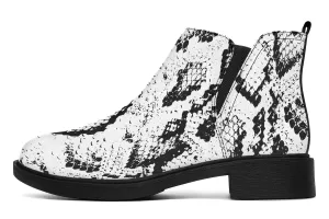 Snake Skin Neat Vibe Boots