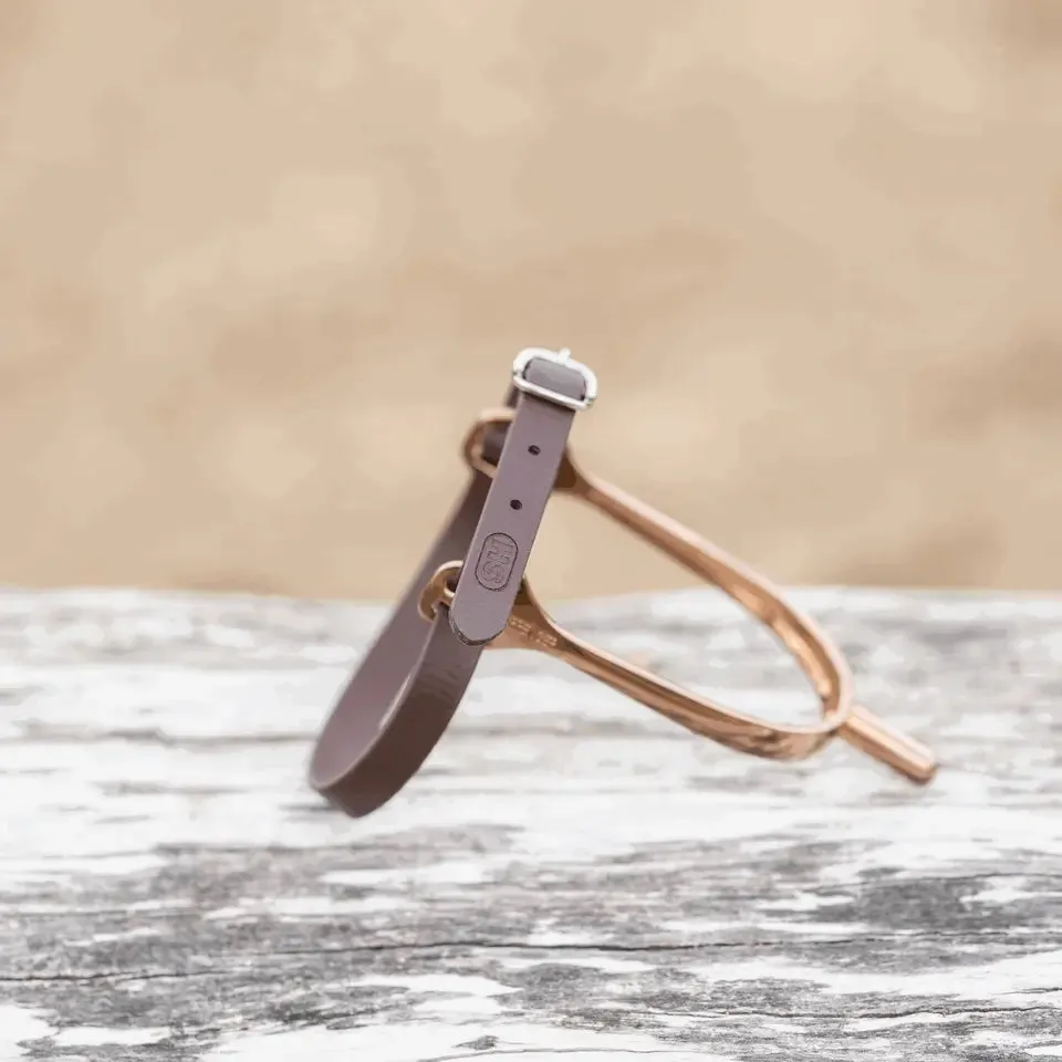 Sprenger HS Spur Straps Biothane Brown 45cm