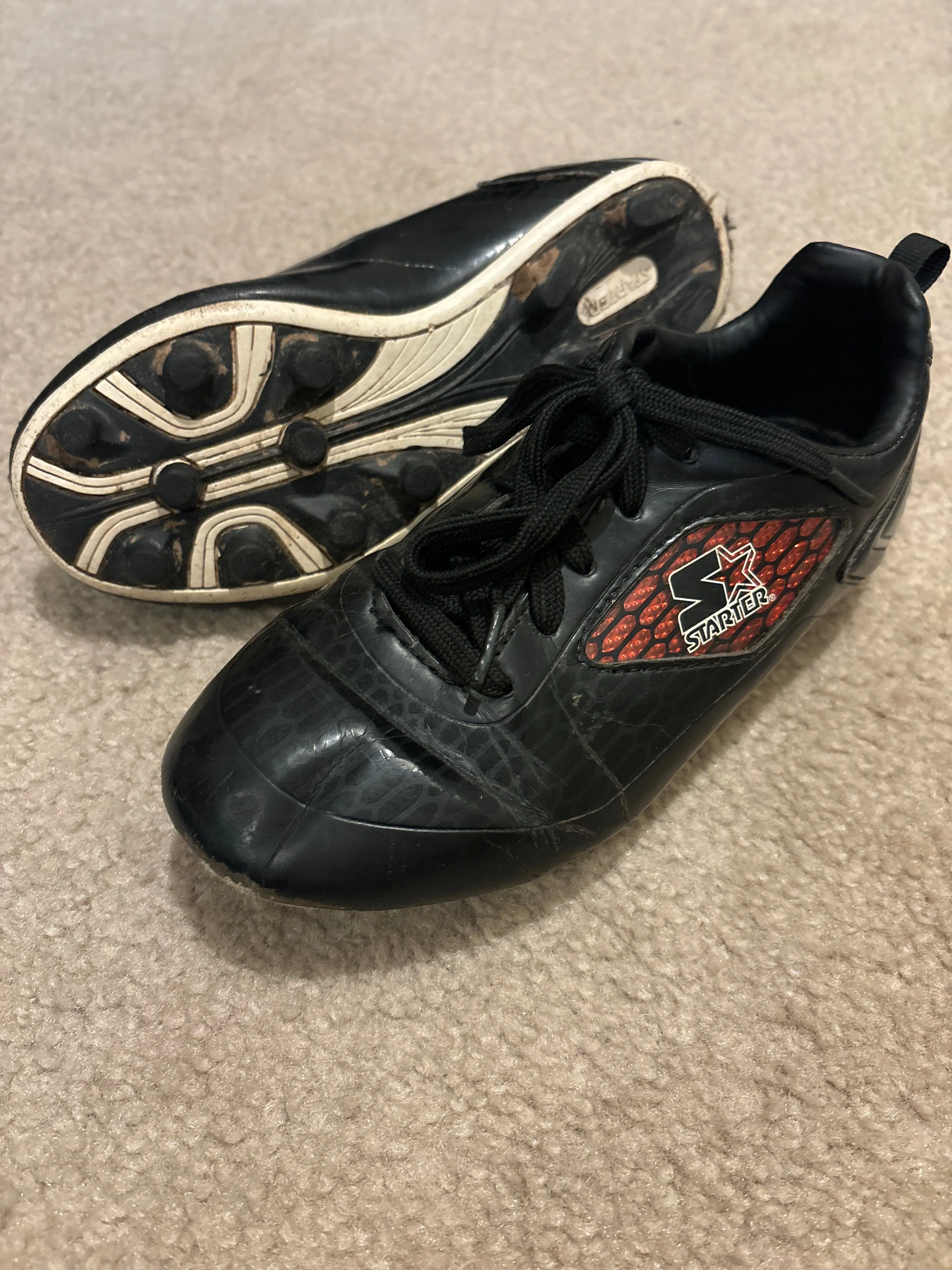 Starter Soccer Cleat Kids Size 1 - size Shoes:  1 & 1.5 (Little Kid)