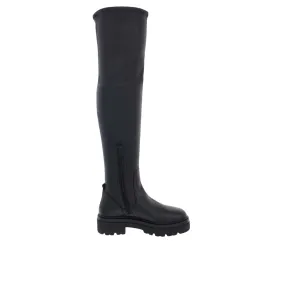 STEVE MADDEN - Textured Chunky Thigh-High Boots