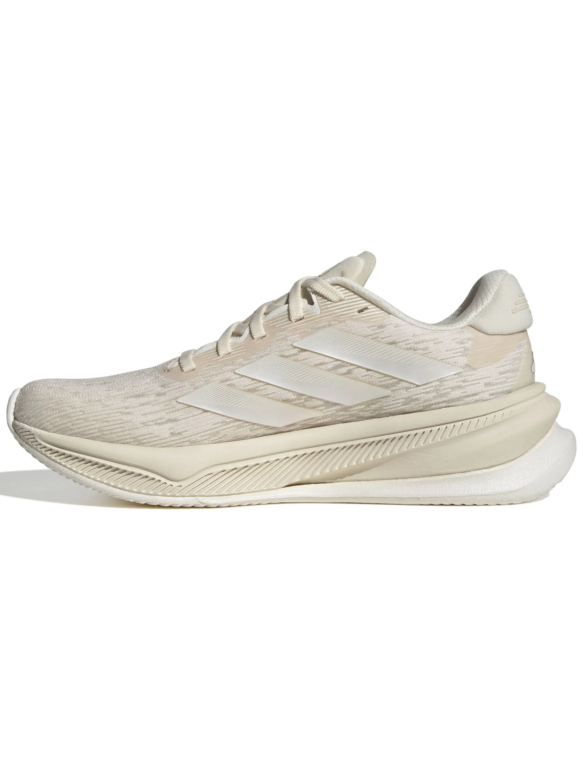 Supernova Comfortglide Running Shoes - Wonder White/Zero Metallic/Chalk White