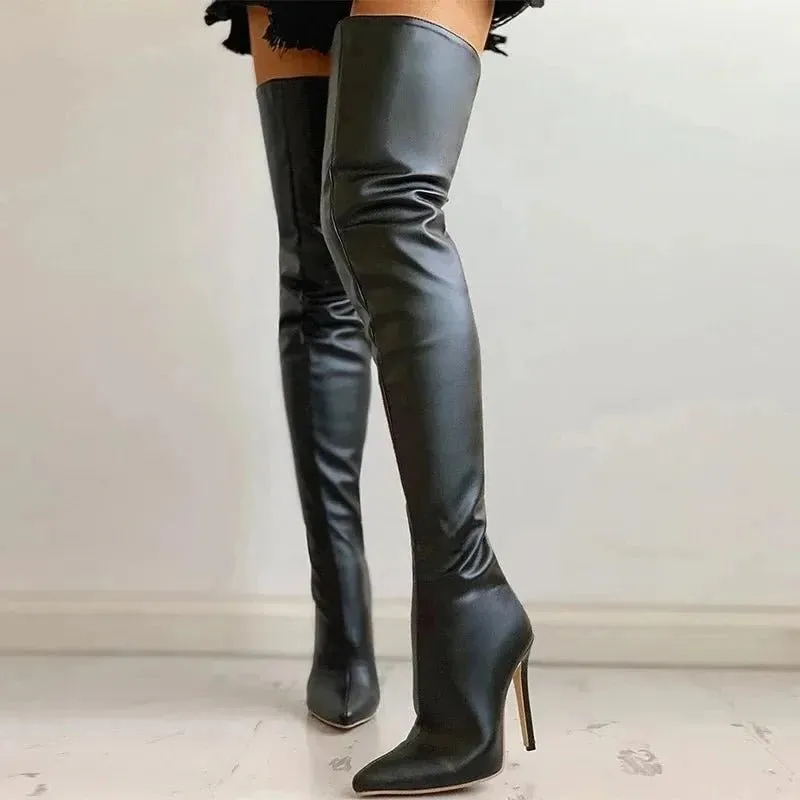 Thigh-High Fashion Boots
