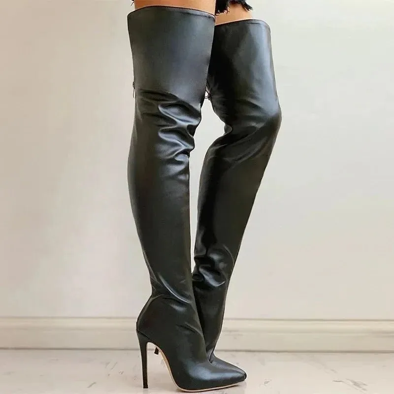 Thigh-High Fashion Boots