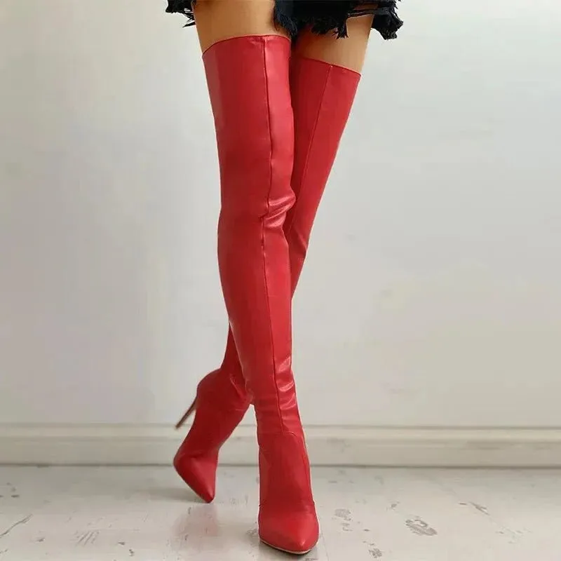 Thigh-High Fashion Boots