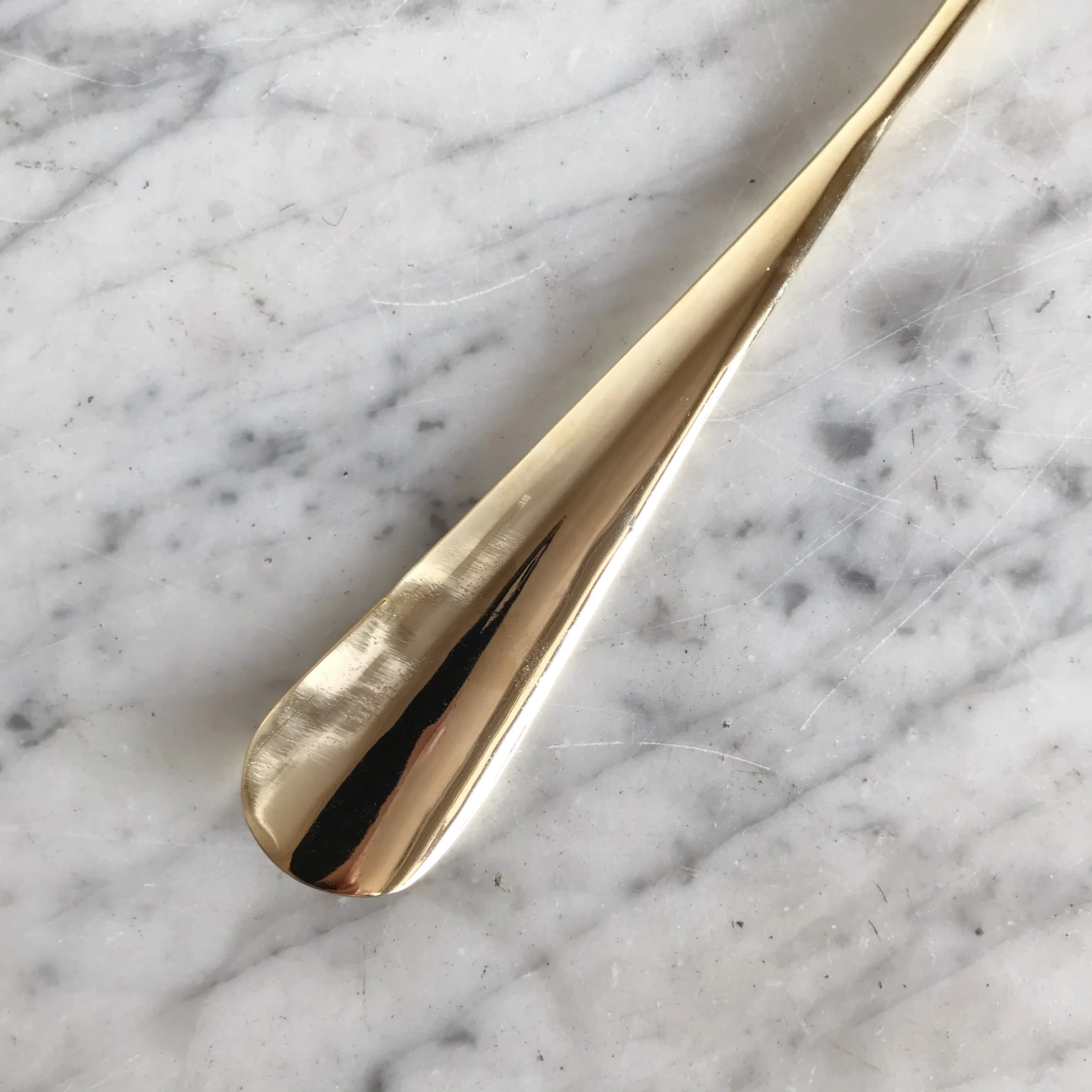 Vintage Gold Tennis Racket Shoehorn