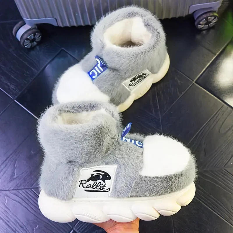 Warm Plush Lining Slippers