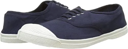Women's Lace-up Tennis in Marine (Navy)