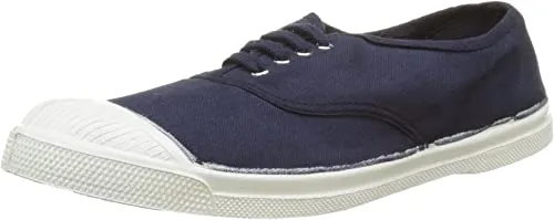 Women's Lace-up Tennis in Marine (Navy)